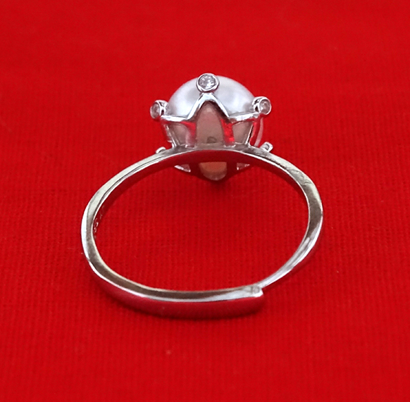 Natural Freshwater Pearl Ring Image 2