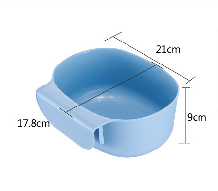 Kitchen cabinet door-mounted large trash can