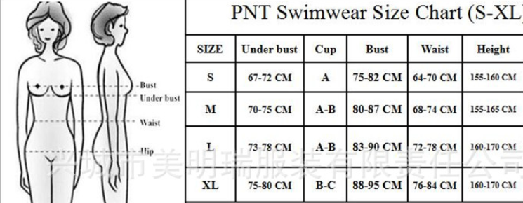 Triangle One-Piece Swimsuit