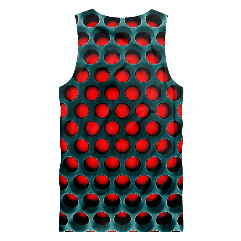 3D Creative Dot Printed Tank Top