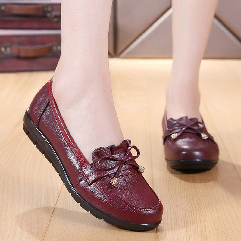 Red Mom Shoes