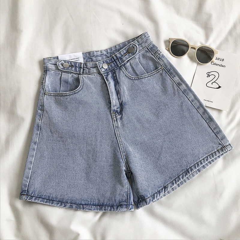 Denim Shorts Image 4