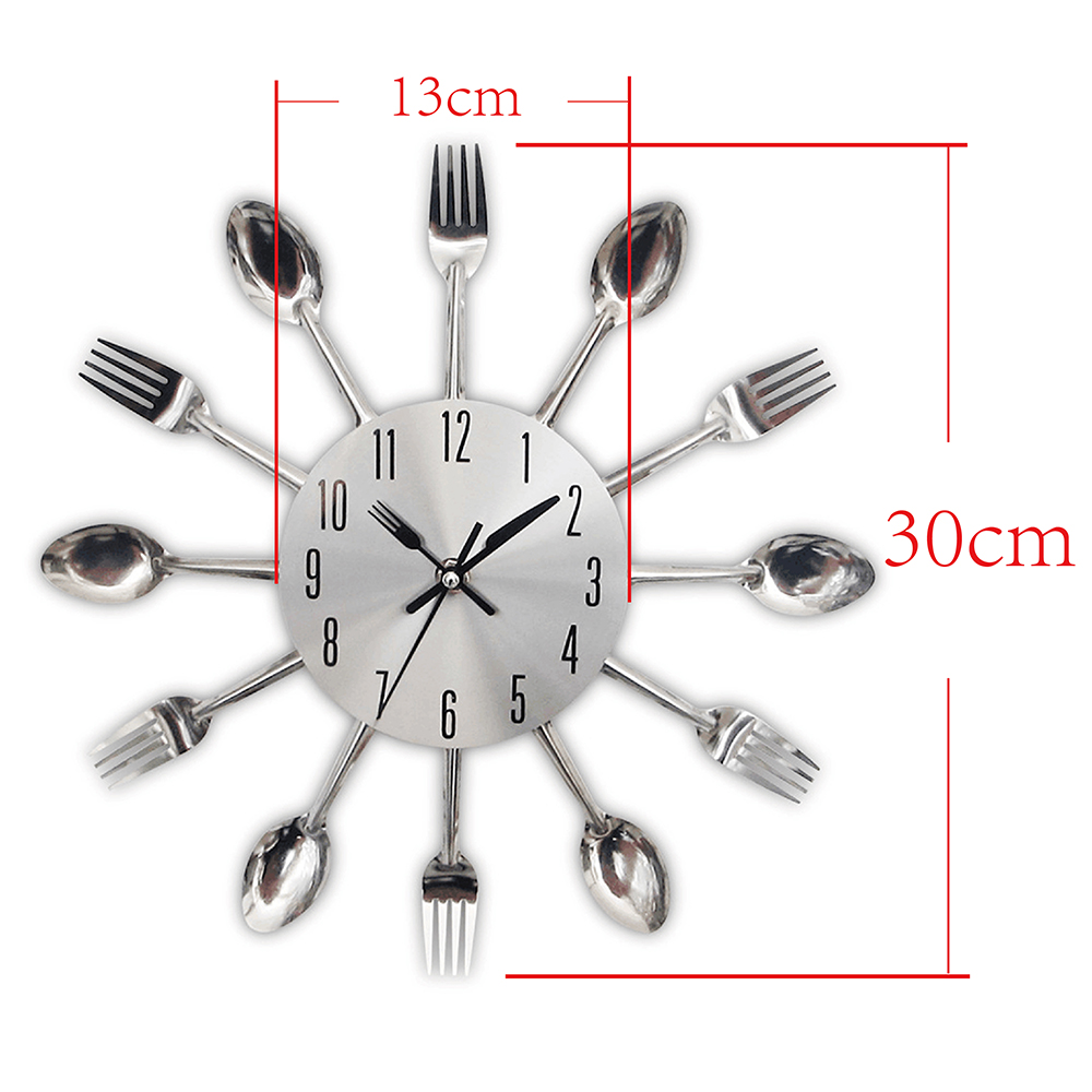 Creative Cutlery Wall Clock
