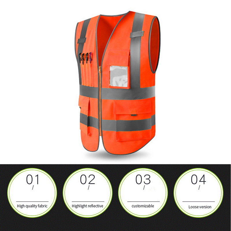 Reflective Safety Vest Image 4