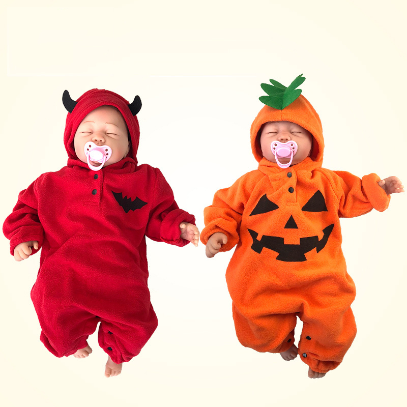 Pumpkin Monster Baby Onesie Image 3