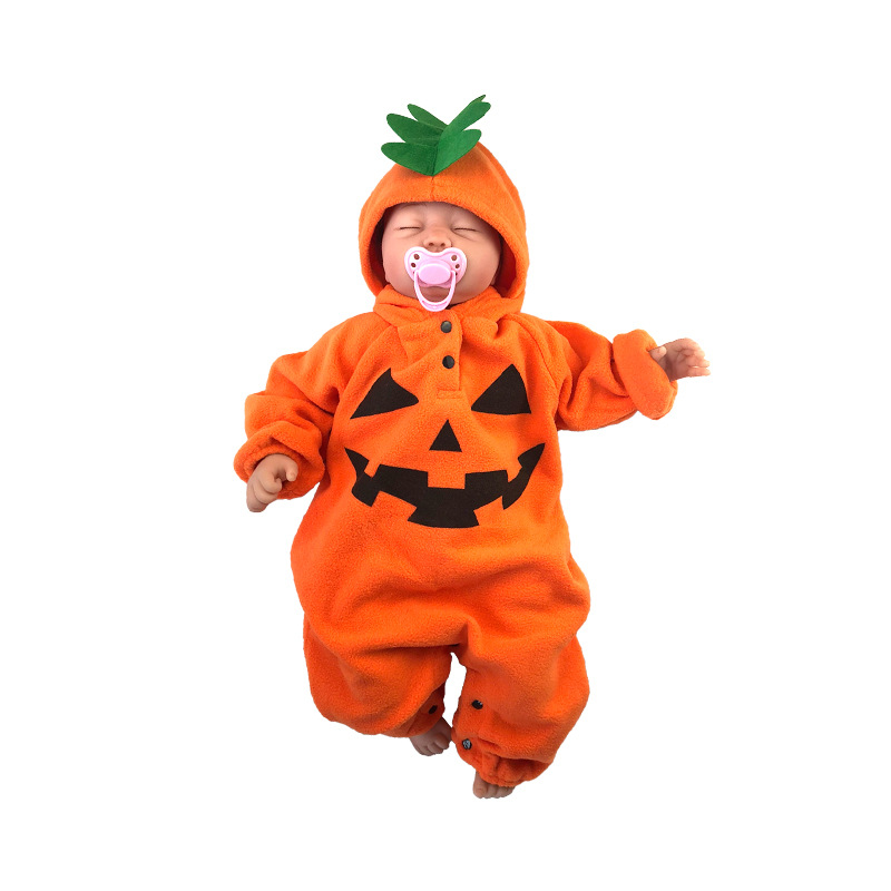 Pumpkin Monster Baby Onesie Image 1