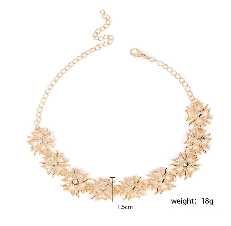 Bohemian Style Necklace Silvery