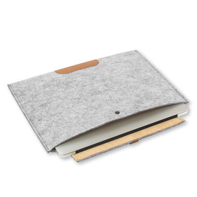 Felt Computer Bag Front View