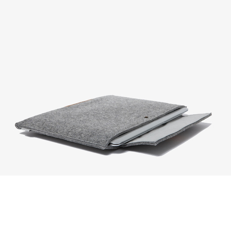 Felt Computer Bag Side View