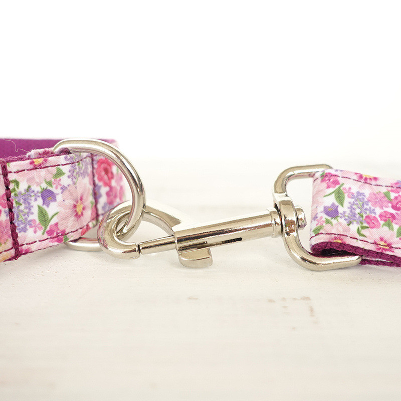 MUTTCO Bow Tie Dog Leash and Collar Set