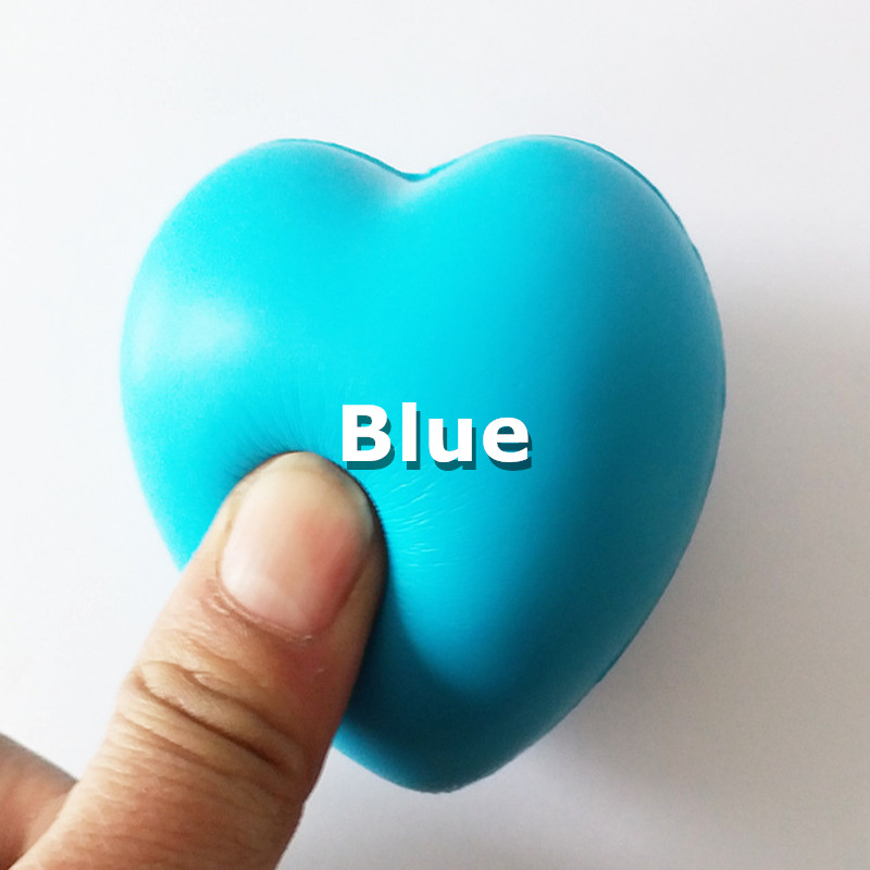 Heart Shaped Stress Ball - Red