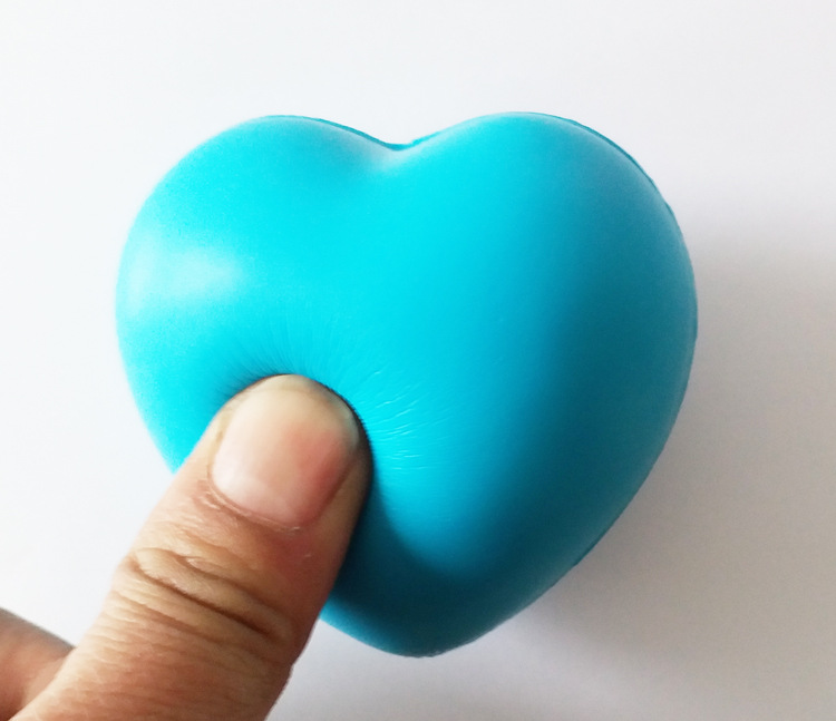 Heart Shaped Stress Ball - Colors