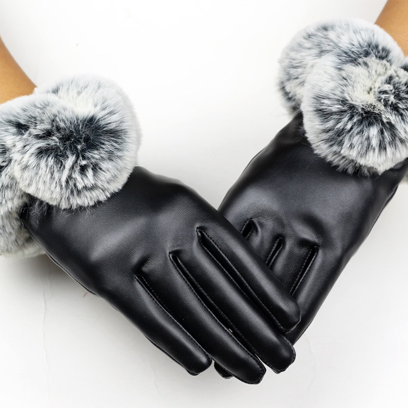 Touch Screen Leather Gloves - Image 5
