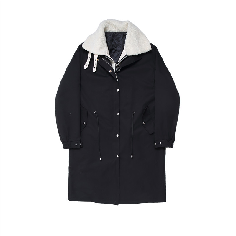 Cotton Coat Back View