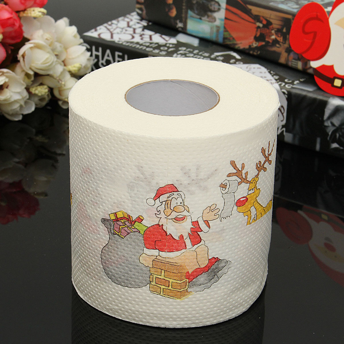 Christmas Toilet Paper Design 1