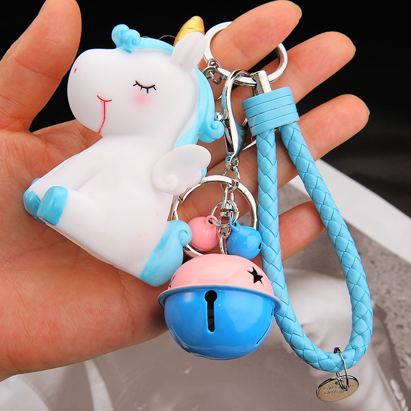 Unicorn Keychain Details 1