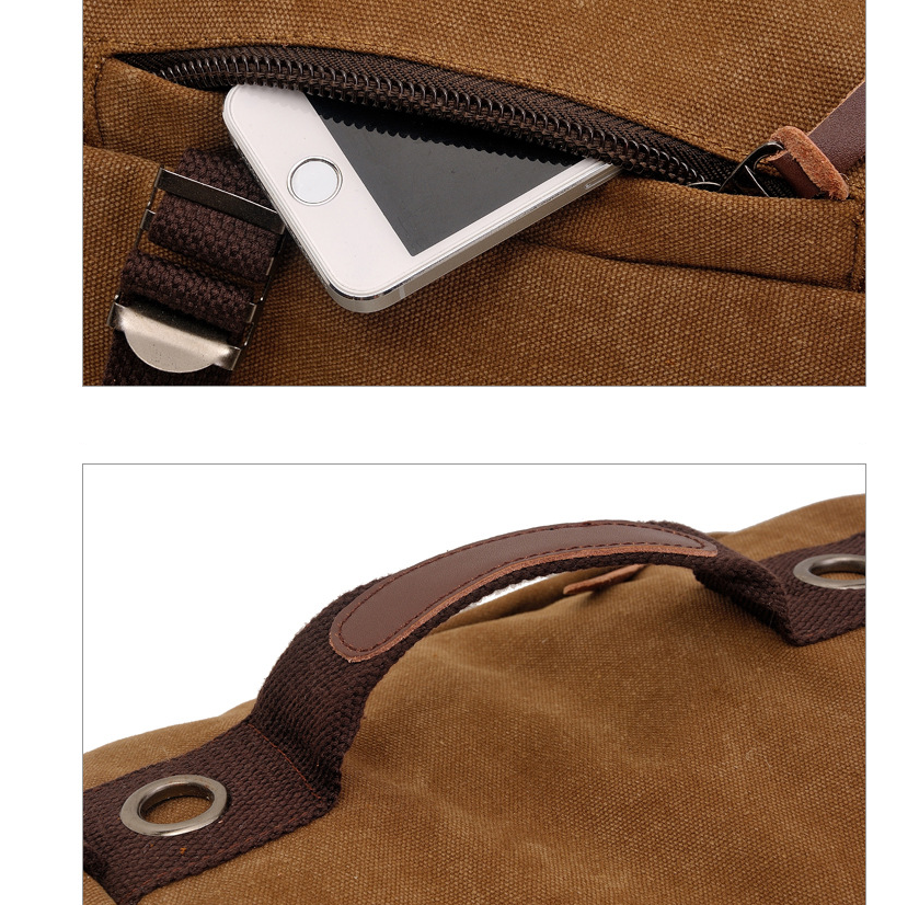 Canvas Backpack Features