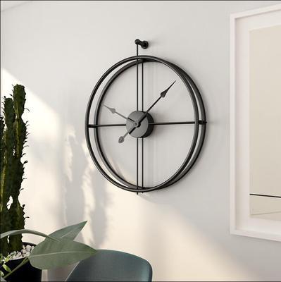 Close-up of Nordic Wall Clock