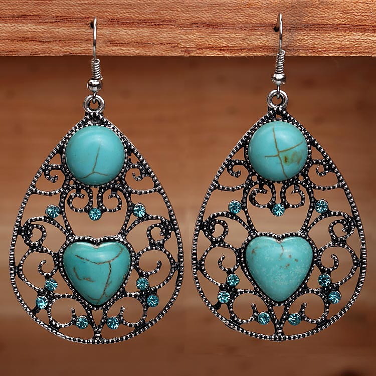 Heart Shaped Earrings - Image 1