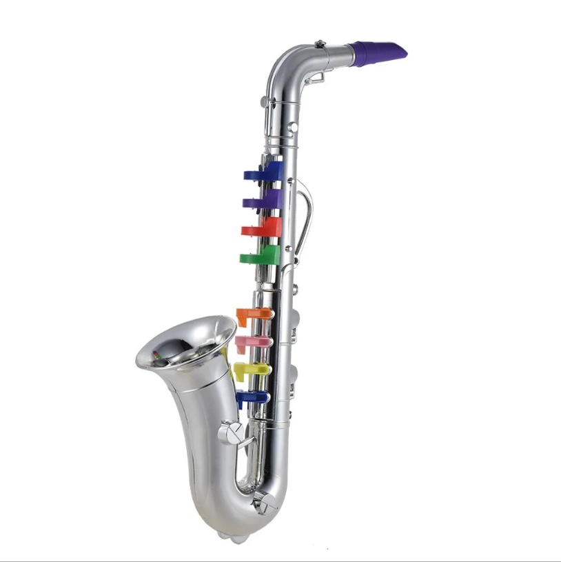 Saxophone in Silver Color