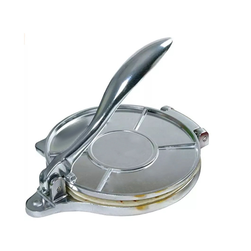 Tortilla Press in Use