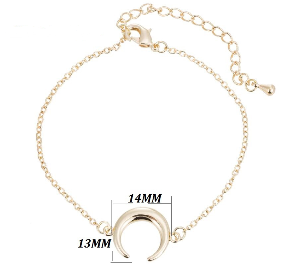 Gold and silver bracelet