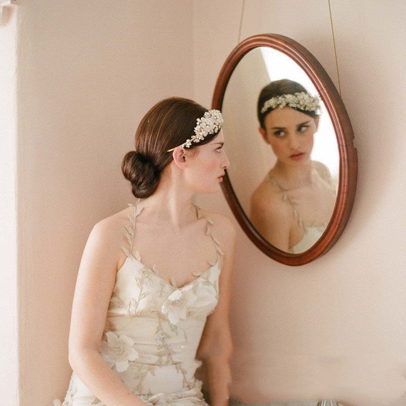 Bridal Crown Headband Image 3