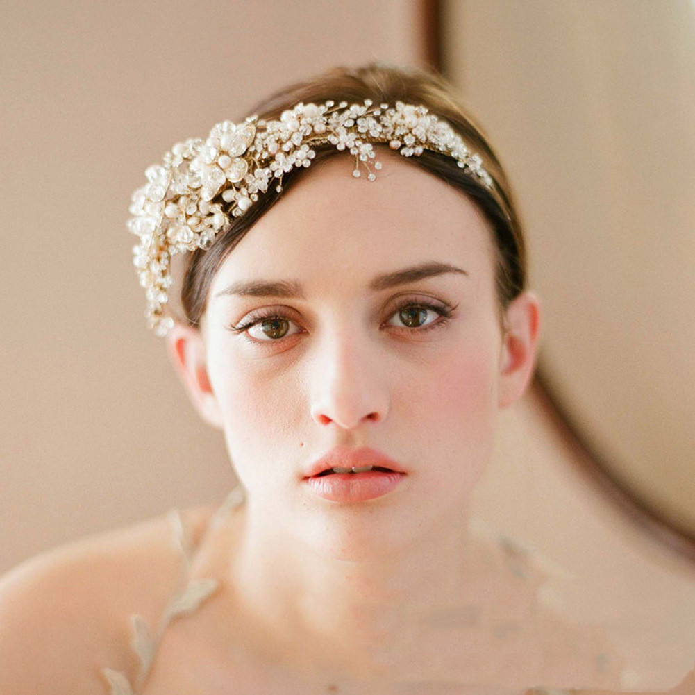 Bridal Crown Headband Image 4
