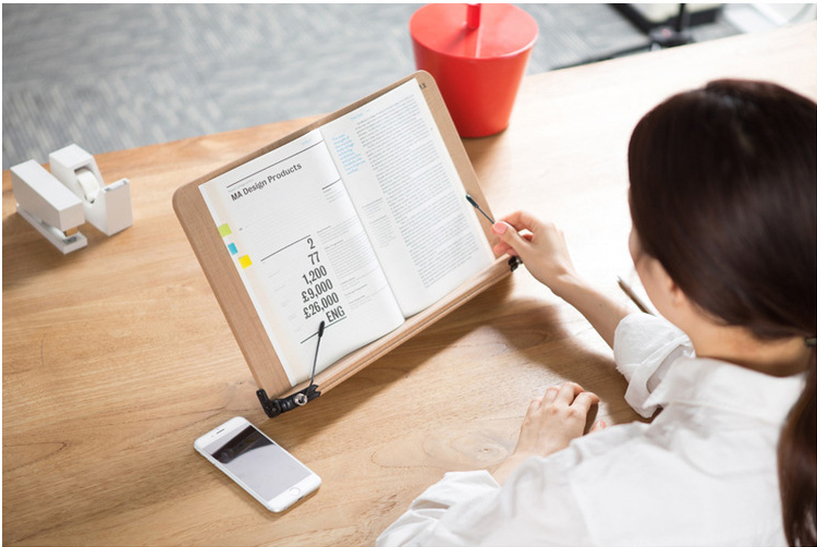 SYSMAX Wooden Folding Reading Rack - Image 6