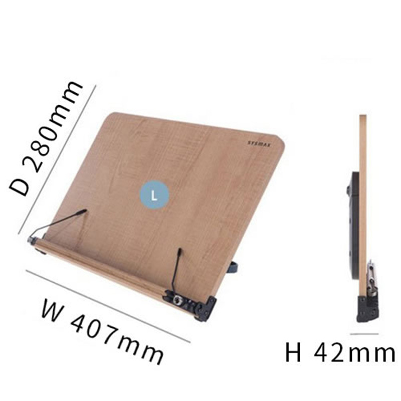 SYSMAX Wooden Folding Reading Rack - Image 2