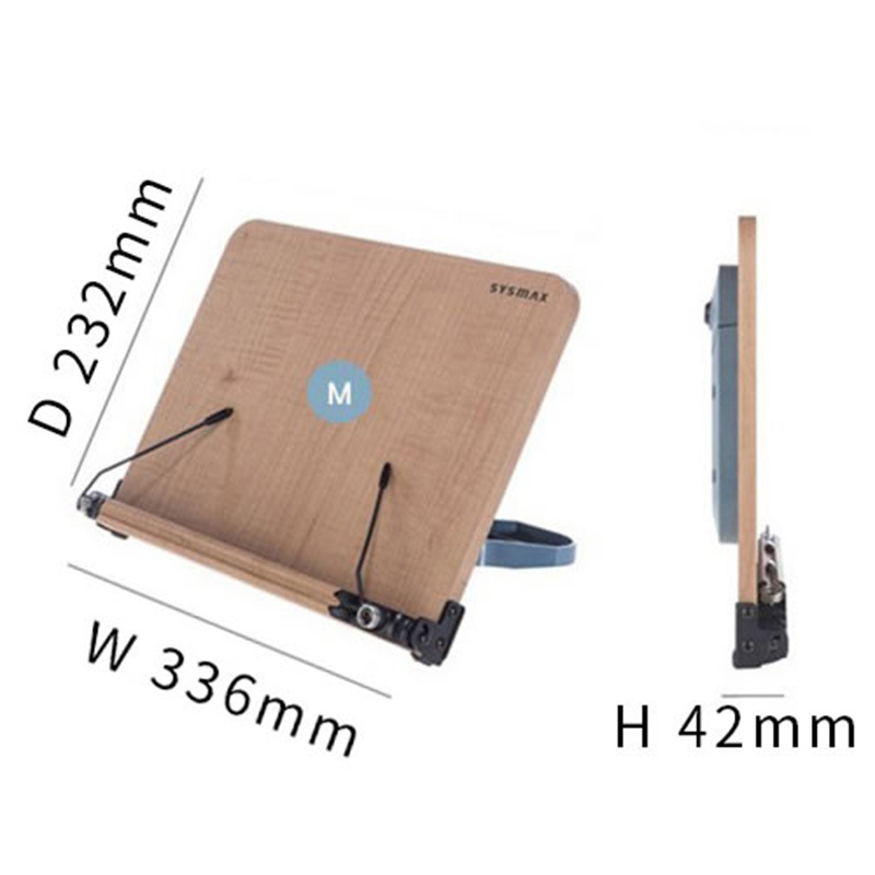 SYSMAX Wooden Folding Reading Rack - Image 1