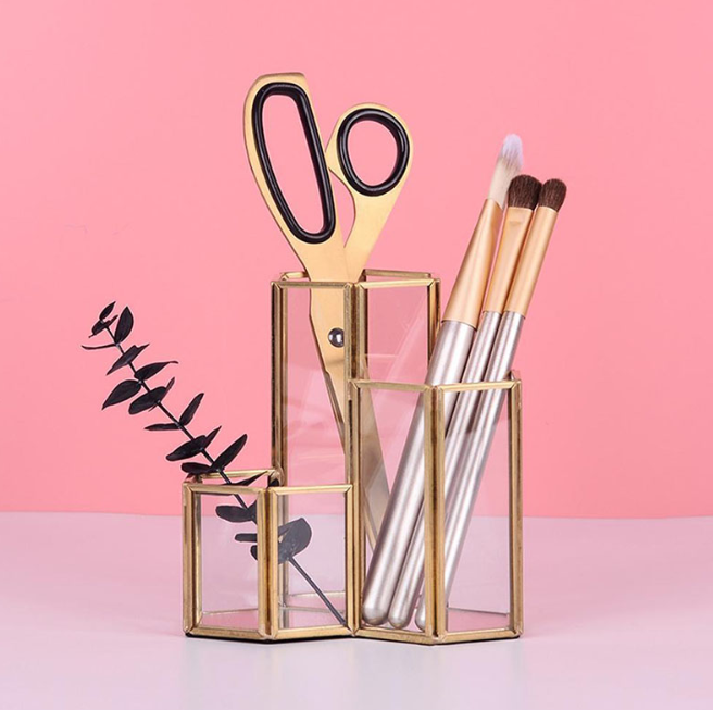 Nordic Glass Pen Holder