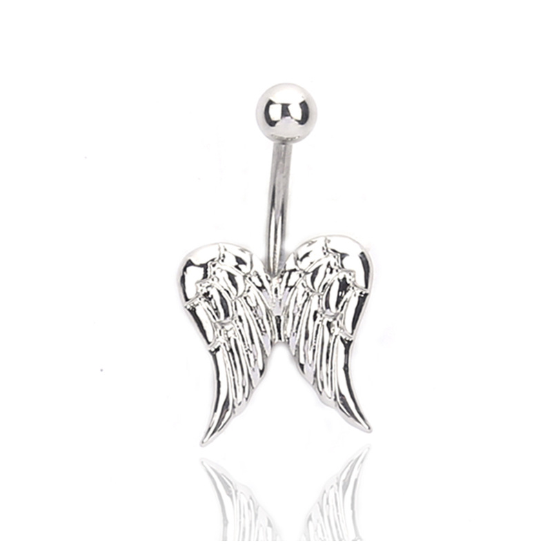 Close-up of Belly Button Ring