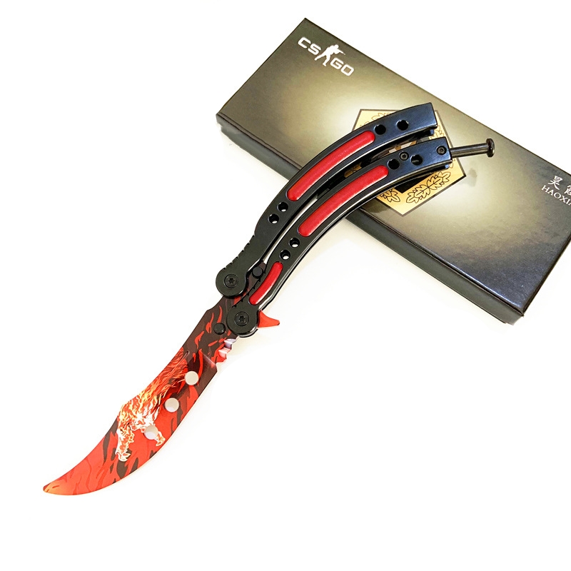 Butterfly Knife in Roar Color