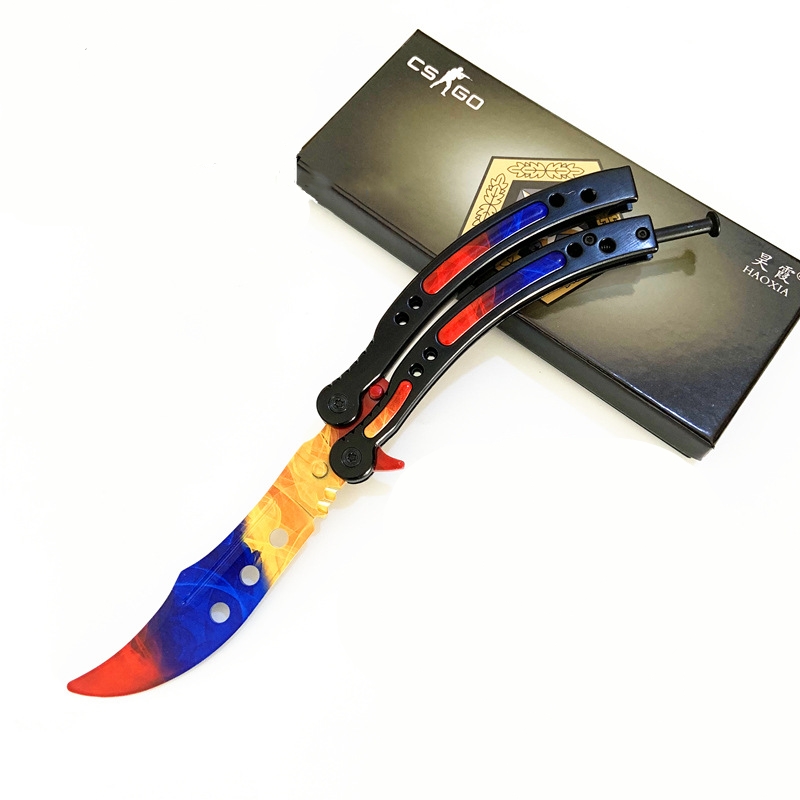 Butterfly Knife in White Color