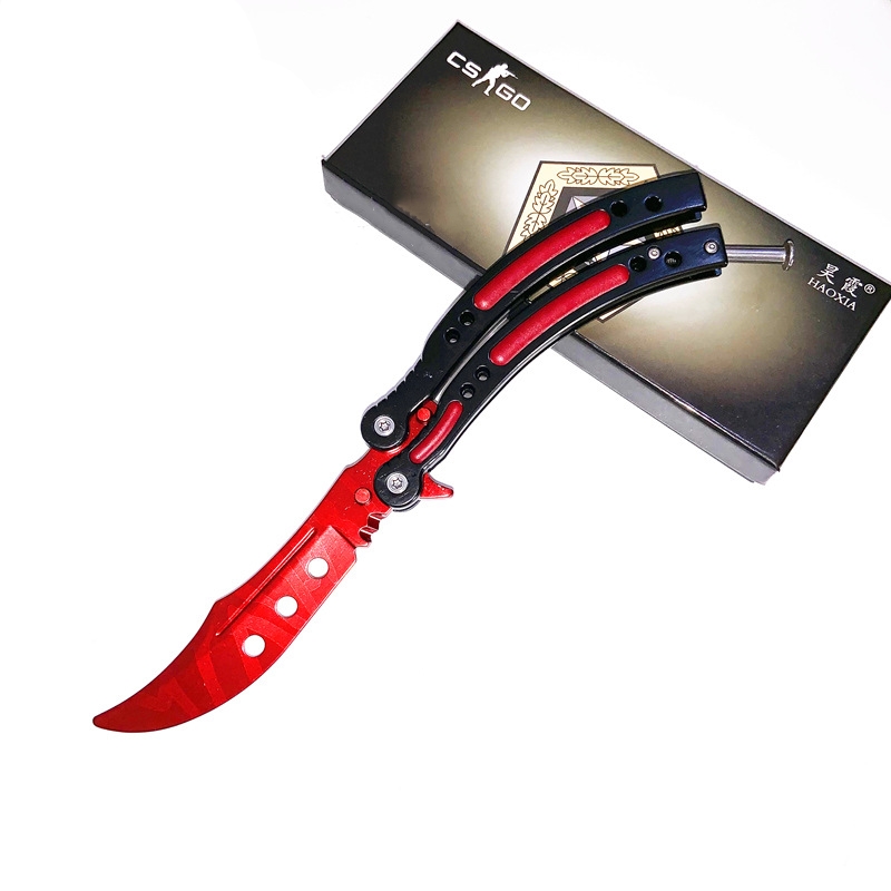 Butterfly Knife in Blue Color