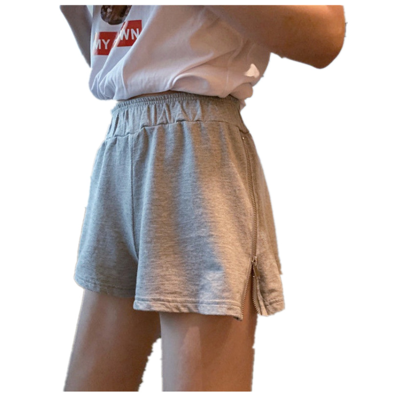 Fashionable Zipper Shorts