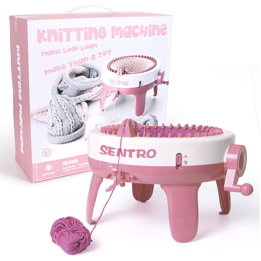 Children's DIY Hand Knitting Machine Image 3