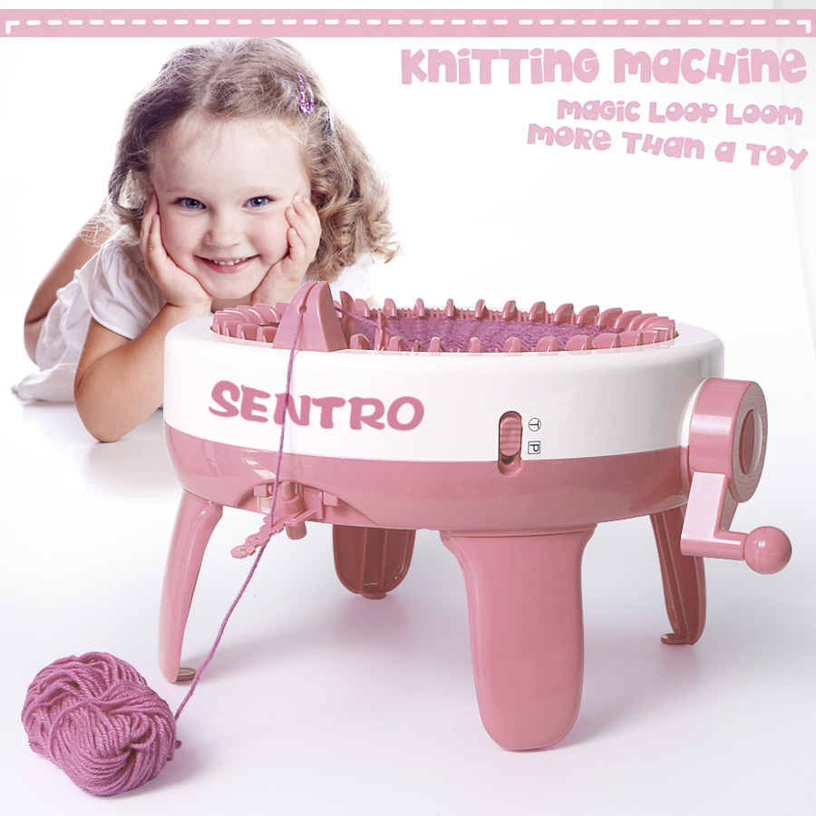 Children's DIY Hand Knitting Machine Image 1