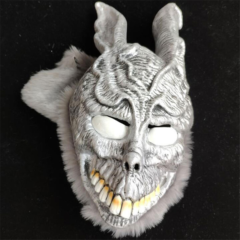 Worn Furious Rabbit Mask
