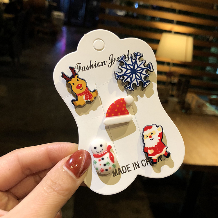 Christmas Cartoon Brooch 2