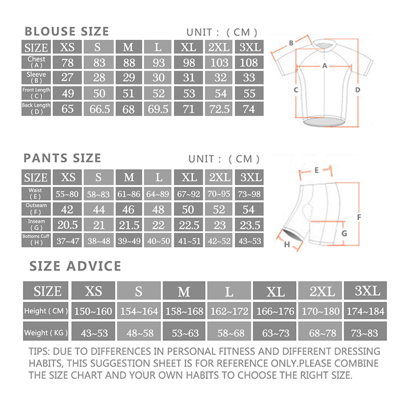 PAPHA Cycling Suit Image 1