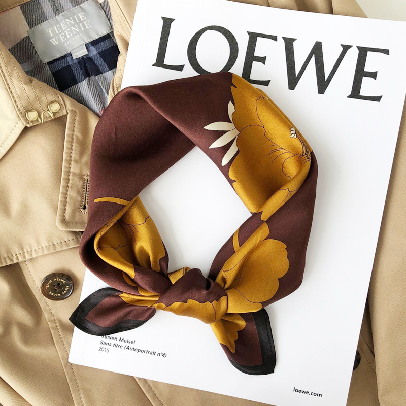 Silk Scarf Close Up