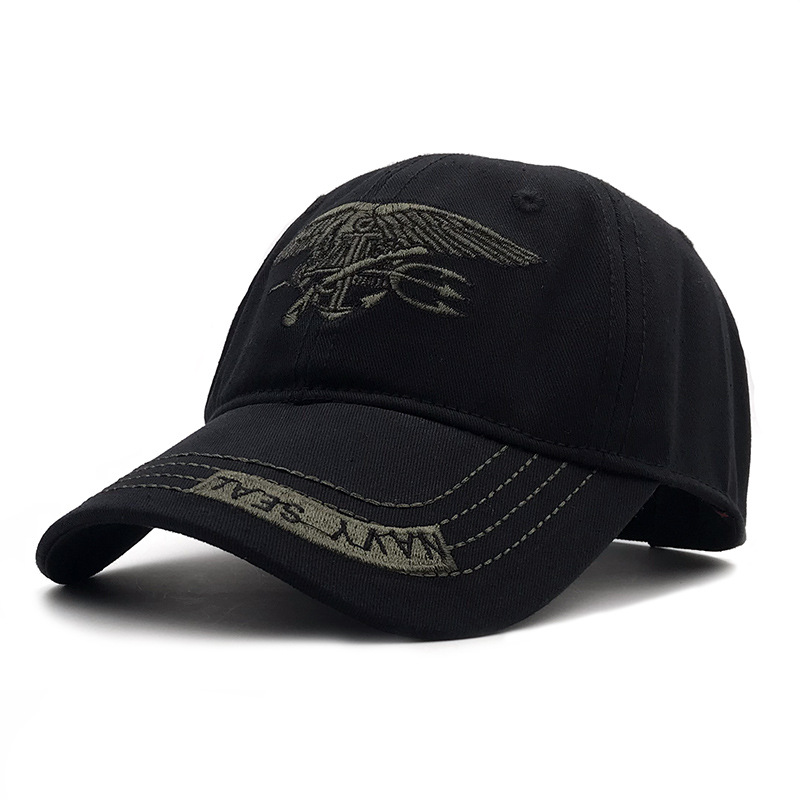 Camouflage Baseball Cap - Side View