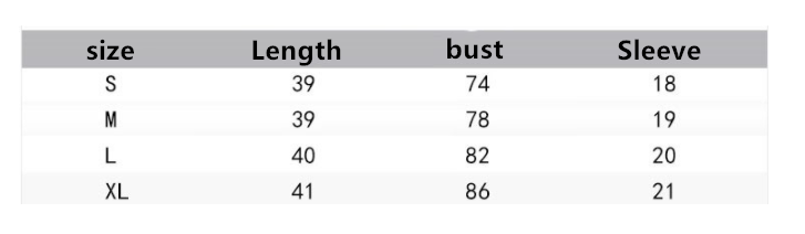 Women's short t-shirt short sleeve slim fit