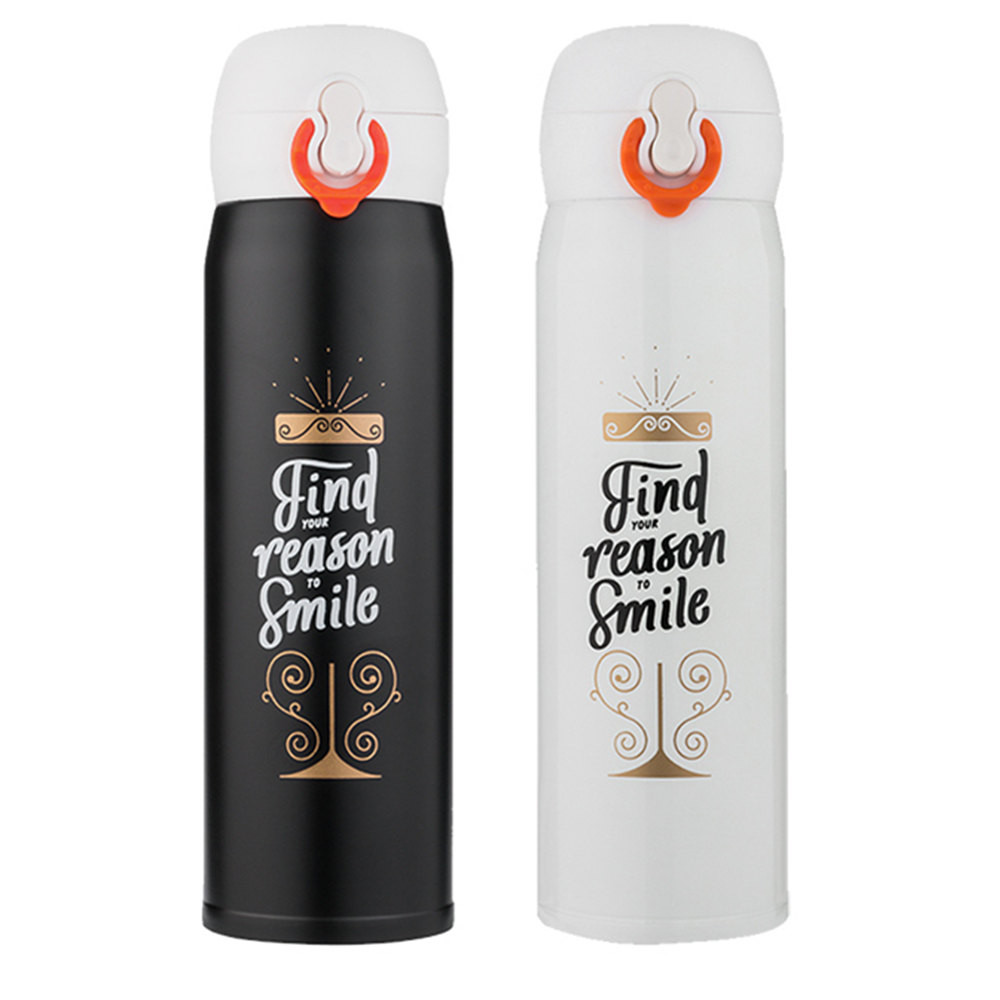Stainless Steel Water Bottle Black