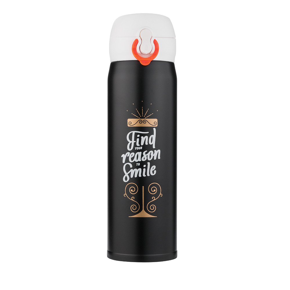 Stainless Steel Water Bottle White