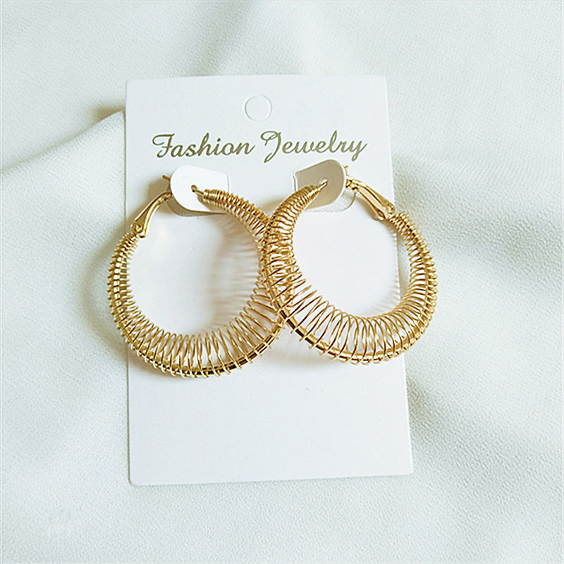 Silver Spring Curve Earrings