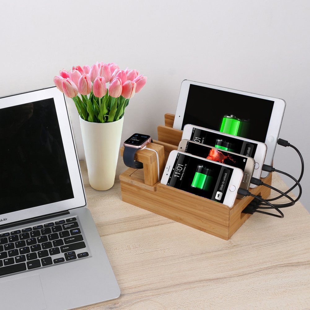 Wooden Phone Stand Image 2