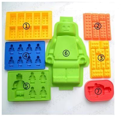 LEGO Silicone Ice Cube Tray